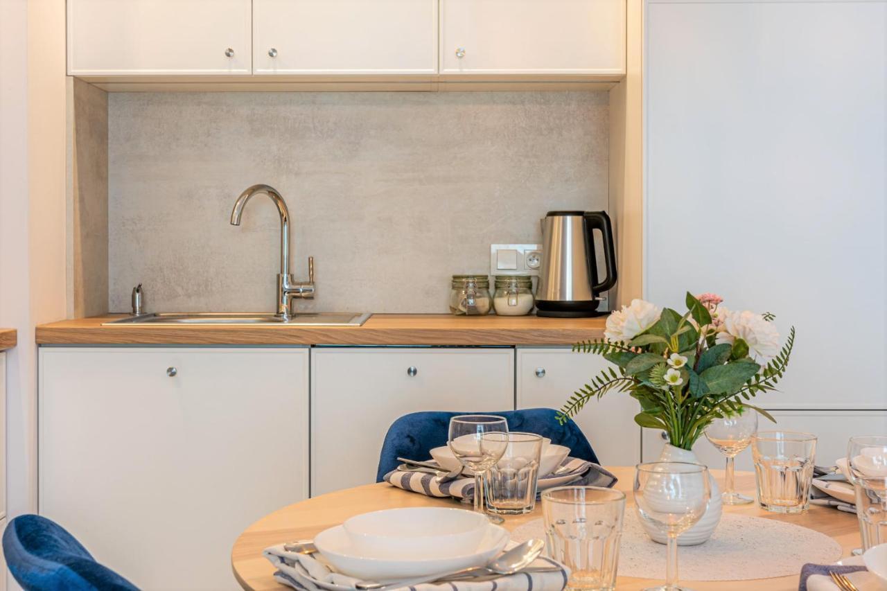 Apartament Blue Door Marina Gdansk Apartment Bagian luar foto
